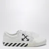 Off-white Low-top Sneakers With Graphic Arrow Detailing In White