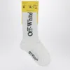Off-white White Socks With Logo In White
