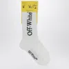 Off-white Big Logo Bksh Mid Calf Socks In White