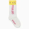 OFF-WHITE WHITE SOCKS WITH LOGO