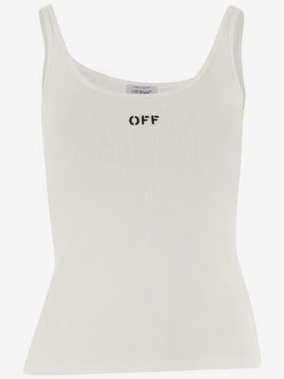 Off-white White Tank Top