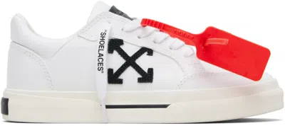 Off-white White Vulcanized Low Sneakers In Multi