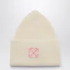 Off-white Arrow Embroidered Wool Beanie
