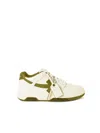 Off-white White/olive Green Out Of Office In White