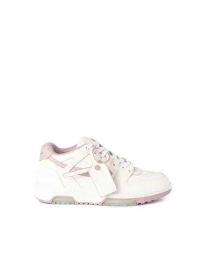 Off-white White/pink Out Of Office