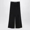 Off-white Wide Nylon Pants In Black