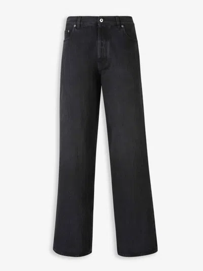 Off-white Wide Leg Jeans Logo