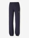 Off-white Ink Logo-print Track Pants In Blue