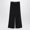 Off-white Wide Nylon Pants In Black