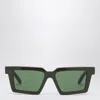 Off-white Windsor Logo-plaque Sunglasses In Green