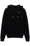 Off-white Barber Arrow Skate Black Hoodie With Logo Lettering On The Front And Maxi Logo Print On The Rear In  In Black