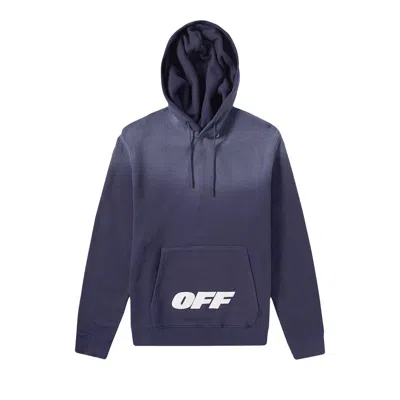 Pre-owned Off-white Wing Off Hoodie 'blue/white' | Men's Size S