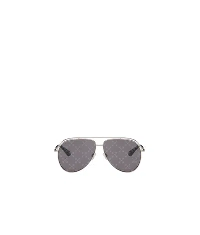 Off-white Winner Sunglasses In Gray