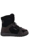 Off-white Winter Boot Anthracite In Black