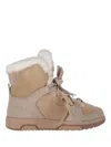 Off-white Winter Boot Dark Sand/ Oat In Brown