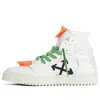 Off-white (wmns)  C/o Virgil Abloh Retro High Top Casual Skate Shoes White
