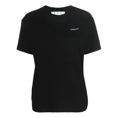Off-white (wmns)  Floral Arrow Logo Tee 'black'