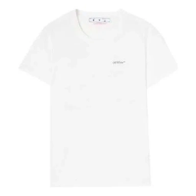 Off-white (wmns)  Floral Arrow Short Sleeve T-shirt 'white'
