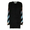 Off-white (wmns)  Knit Printing Black Dress