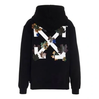 Off-white (wmns)  Leaves Arrow Hoodie Black