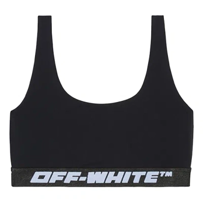 Off-white (wmns)  Logo Band Sports Bra Top 'black'