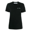 Off-white (wmns)  Logo Micro Mark Short Sleeve Slim Fit Version Black