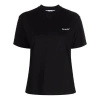 Off-white Logo-print Diag T-shirt In Black