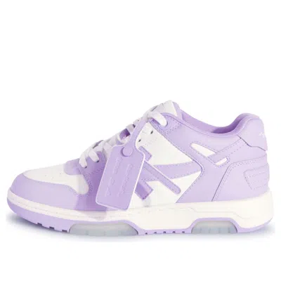 Off-white (wmns)  Out Of Office Calf Leather Sneaker 'purple White'