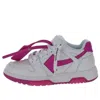 Off-white (wmns)  Out Of Office Calf Leather 'white Purple'