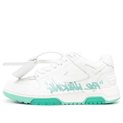 Off-white (wmns)  Out Of Office Low-top For Walking Sneaker 'white Green'