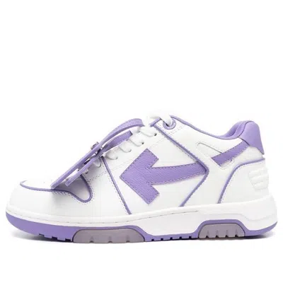 Off-white (wmns)  Out Of Office Low-top Leather Sneaker 'purple White'