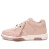 Off-white (wmns)  Out Of Office Low-top Sneaker 'pink White' In Brown