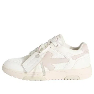 Off-white (wmns)  Slim Out Of Office Leather Sneakers 'white Pink'