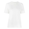 Off-white (wmns)  Ss21 Solid Color Round Neck Pullover Short Sleeve Ordinary Version White In White