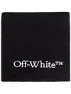 Off-white Off White™ Black Leather Bi Fold Wallet With Logo