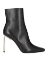 Off-white Allen Key Pointed-toe Ankle Boots In Black