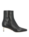 Off-white Allen 60mm Leather Ankle Boots In Black
