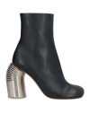 Off-white Silver Spring Ankle Boot In Black
