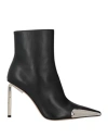 Off-white Allen Key Pointed-toe Ankle Boots In Black