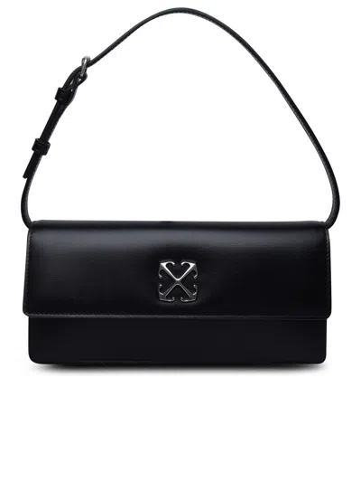 OFF-WHITE OFF-WHITE WOMAN OFF-WHITE BLACK LEATHER BAG