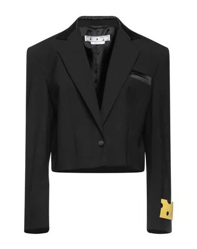 Off-white Ff Suit Jacket In Black