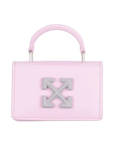 Off-white Woman Coin Purse Pink Size - Leather