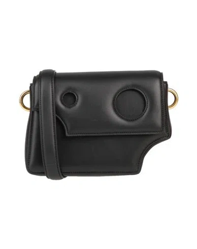 Off-white Woman Cross-body Bag Black Size - Leather