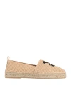 Off-white Woman Espadrilles Beige Size 11 Natural Raffia In Beige