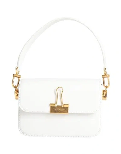Off-white Woman Handbag White Size - Soft Leather