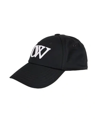 Off-white Woman Hat Black Size M Cotton