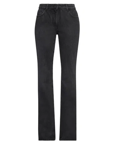 Off-white Woman Jeans Black Size 31 Cotton