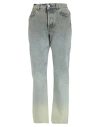 Off-white Woman Denim Pants Blue Size 29 Cotton In Blue