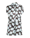 Off-white Woman Jumpsuit Sky Blue Size 4 Viscose In Blue