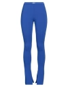 Off-white Side-slit High-waisted Leggings In Blue